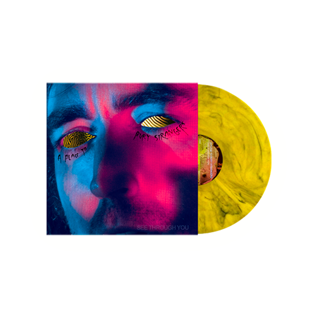 A Place to Bury Strangers - See Through You LP (Yellow/Black Marble Vinyl)